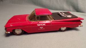 lot 5487 image: 1959 Chevy El Camino WIX Die Cast Bank