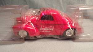 lot 5488 image: 1941 Willys Coupe Budweiser Die Cast Car