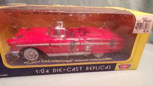 lot 5527 image: 1958 Chevy Impala Convertible Die Cast