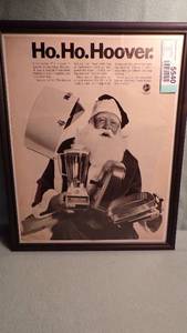lot 5540 image: Framed Vintage Magazine Ads