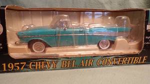 lot 5515 image: 1957 Chevy Bel Air Convertible Die Cast Bank
