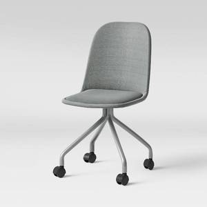 lot 3209 image: Kids Rolling Desk Chair, Gray - Pillowfort