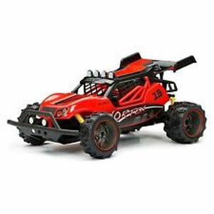 lot 3257 image: New Bright Radio Control RC FF Chargers Buggy - Red - 114 Scale