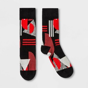 lot 4004 image: Mens Crew Socks, Assorted Colors - 3 Pair