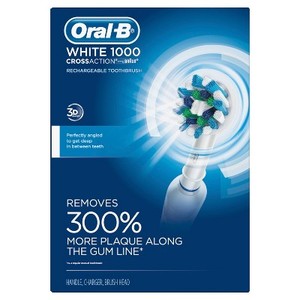 lot 4036 image: Oral-B Pro Crossaction 1000 Rechargeable Electric Toothbrush