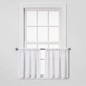 lot 4061 image: 42x24 V2 (UV Calibrated) Curtain Tier Panel, White - Threshold