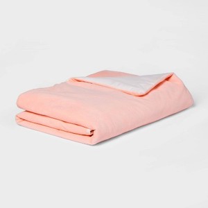 lot 4040 image: 60x40 6lbs Kids Waterproof Removable Cover Weighted Blanket, Pink - Pillowfort