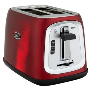 lot 4069 image: Oster 2-Slice Toaster, Red - TSSTTRJB