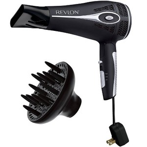 lot 4075 image: Revlon Pro Collection Salon Style & Go Retractable Cord Dryer - 1875 Watt