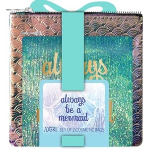 lot 4096 image: Adore Always Be a Mermaid Bag Set - 2pc