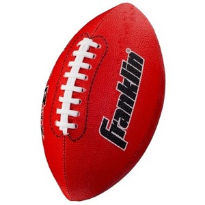 lot 4101 image: Franklin Sports Junior Grip-Rite Gel Football - Red