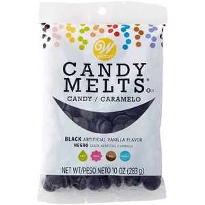 lot 4120 image: Wilton 12oz Candy Melts, Black - 5 Units