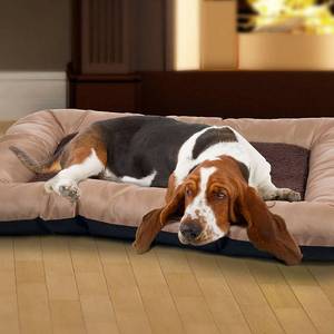 lot 13352 image: PETMAKER Plush Cozy Pet Bed and Sizes �� ��