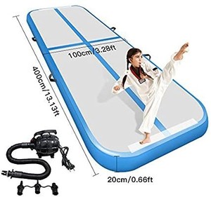 lot 13384 image: Airacker 16.4ft Air Track, Tumbling Mat, Inflatable