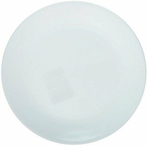 lot 13424 image: Corelle Winter Frost Plates White Dinner 10-14  Dia. (Pack of 6)