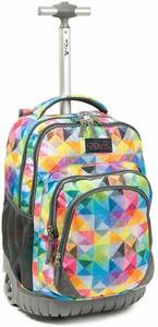 lot 13431 image: TILAMI Rolling Backpack Armor Luggage School