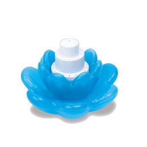 lot 13477 image: Swimline 8598 Floating Triple Tier Pool, Blue, Blossom