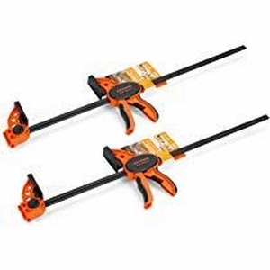 lot 13480 image: Jorgensen 24  One Hand ClampSpreader - 2-pack, Medium Duty, E-Z Hold Bar Clamps Set
