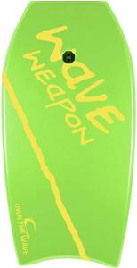 lot 20474 image: OWN THE WAVE Beach Attack Pack - Wave Weapon Super Lightweight Body-Board - Comes with Premium Wrist Leash and Swim Fin Tethers