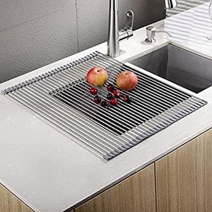 lot 13502 image: Dish Drying Rack - Fit for Stainless Steel Sink