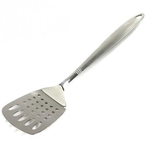 lot 13556 image: Chef Craft 10211 1-Piece Stainless Steel Slotted Turner, 12-12-Inch