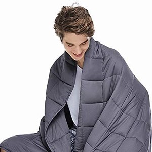 lot 13560 image: ZonLi Adults Weighted Blanket 20 lbs(60x80