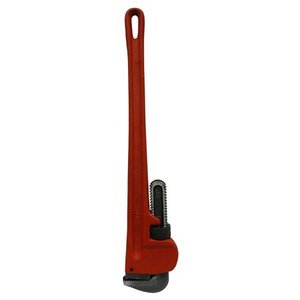lot 20502 image: 24  Ductile Iron Pipe Wrench Precision Milled Carbon Steel Allied Tools 81224
