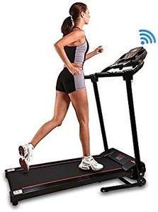 lot 22923 image: SereneLife Smart Digital Folding Exercise Mat