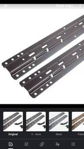 lot 22933 image: Curt Hitch Base Brackets, Black