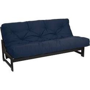 lot 22936 image: Mozaic Futon Mattress, Full, Navy