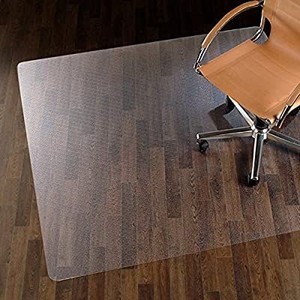 lot 22969 image: WhiteClear Office Carpet Protector Mat