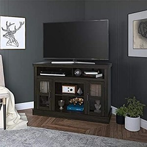 lot 22997 image: Ameriwood Home Tinley Park Corner 54 , Brown Oak TV Stand