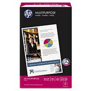 lot 23578 image: HP Multipurpose Ultra White, 20lb, 8 12 x 14 Inch, Legal, 96 Bright, 5000 Sheets10 Ream Case (001420C)