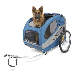 lot 23584 image: Solvit HoundAbout II Pet Bicycle Trailer, Aluminum, Large