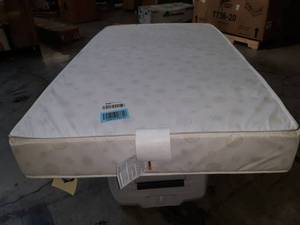 lot 23606 image: Delta Children Twinkle Stars Fiber Core Crib and Toddler Mattress  Waterproof  Lightweight  GREENGUARD Gold Certified (NaturalNon-Toxic)