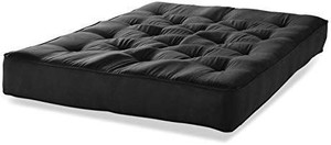 lot 23608 image: Sofas 2 Go 6  Innerspring Futon Mattress Queen Black