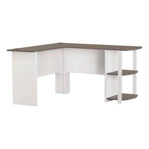 lot 23642 image: L-Shaped Desk with Side Storage, Multiple Finishes