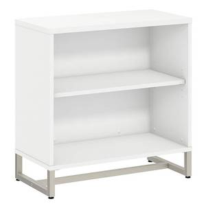 lot 23697 image: kathy ireland�� Office by Bush Business Furniture Method Bookcase Cabinet, White, Standard Delivery