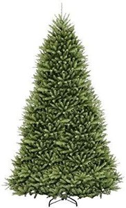 lot 23717 image: National Tree 12 Foot Dunhill Fir Tree, Hinged (DUH-120)
