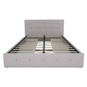 lot 23725 image: Queen Rosalie Upholstered Bed with Storage Gray - Ameriwood Home