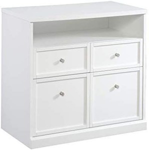 lot 23729 image: Sauder Craft Pro Series Storage Cabinet, White finish