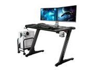 lot 25000 image: Eureka Ergonomic Z1-S Computer Gaming Desk - Black