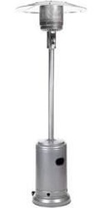 lot 25010 image: AmazonBasics Commercial Outdoor Patio Heater, Slate Grey, Some PartsPieces May Be Missing