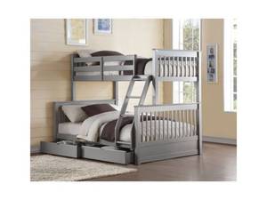 lot 25019 image: Acme Furniture Bunkbed, Gray