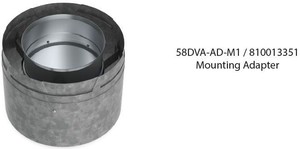 lot 25045 image: DirectVent Pro 5x8 Mount Collar Adapter