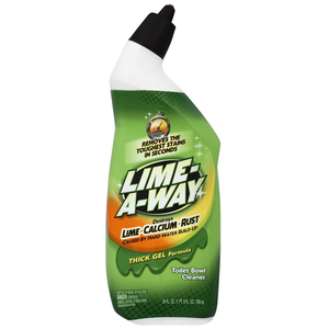 lot 25931 image: Lime-A-Way - Toilet Bowl Cleaner - Liquid 24 Ounce.(Pack of 12)