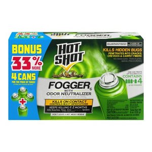 lot 25944 image: Hot Shot Fogger with Odor Neutralizer, Insect Killer, 42-Ounce