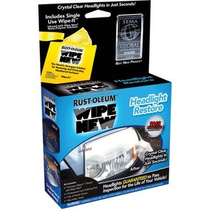 lot 25984 image: As Seen on TV Wipe New Headlight Restore