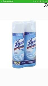 lot 27044 image: (2) Lysol Disinfectant Spray
