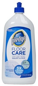 lot 27049 image: Pledge FloorCare Glade Rainshower Scent Multi-Surface Squirt & Mop, 627 fl. oz.